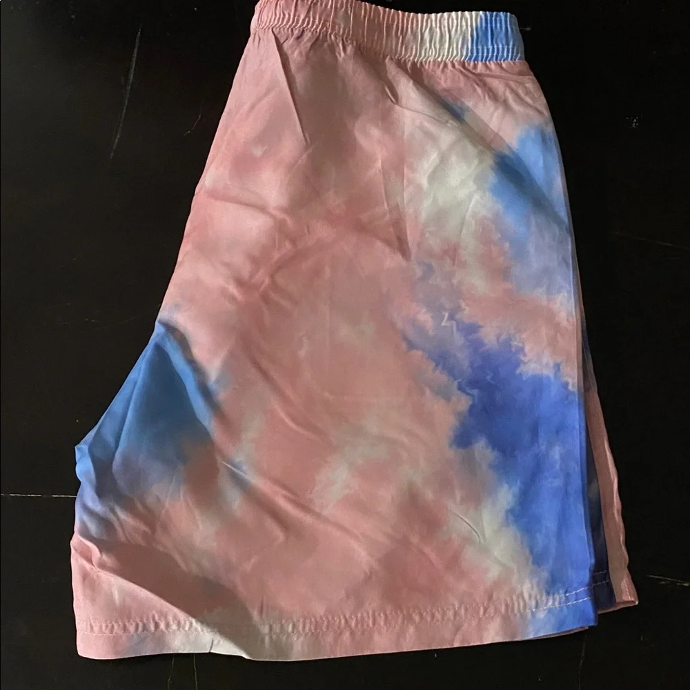 🆕 Chemistry UPF +50 Tie Dye Board Shorts Skeleton Surfing